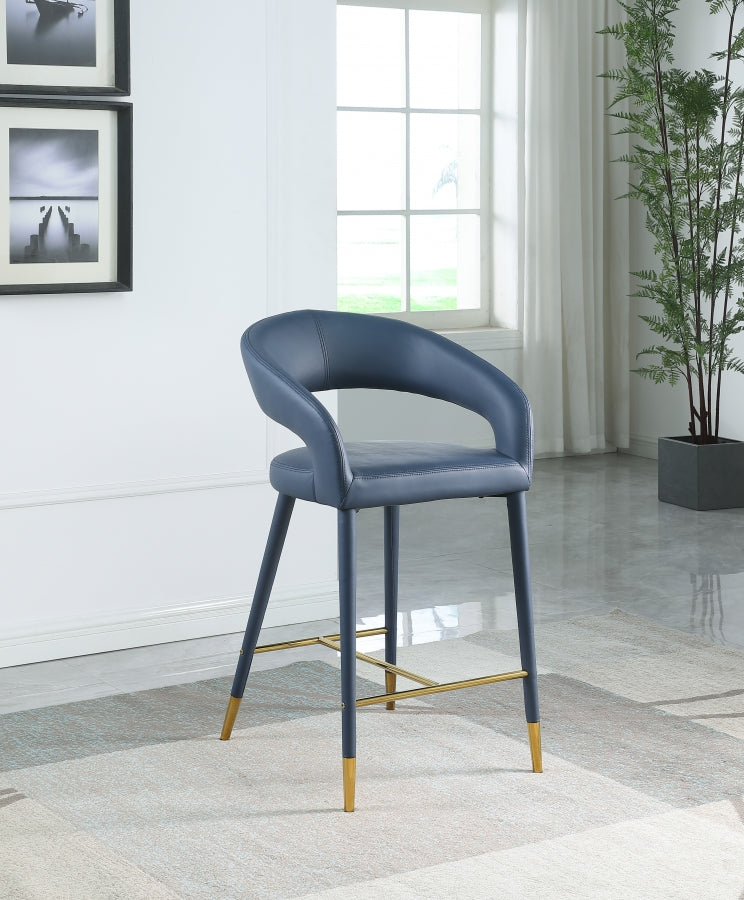 Tabouret en similicuir Destiny