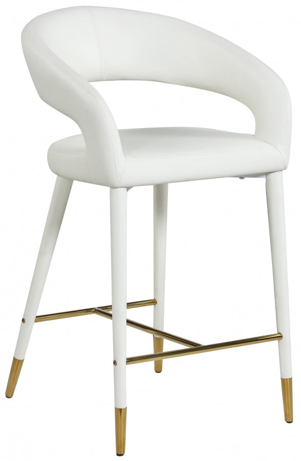 Tabouret en similicuir Destiny