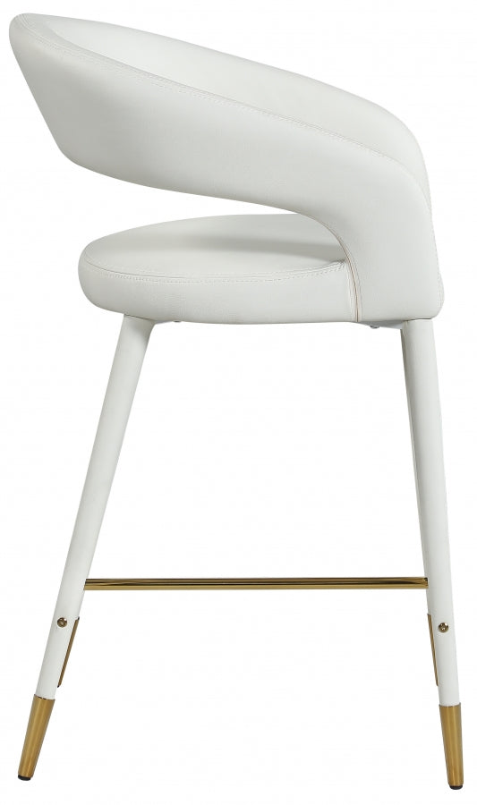 Tabouret en similicuir Destiny