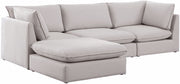 Sectionnel modulaire en lin Mackenzie