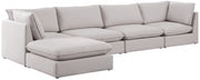 Sectionnel modulaire en lin Mackenzie