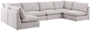 Sectionnel modulaire en lin Mackenzie