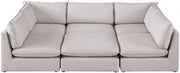 Sectionnel modulaire en lin Mackenzie