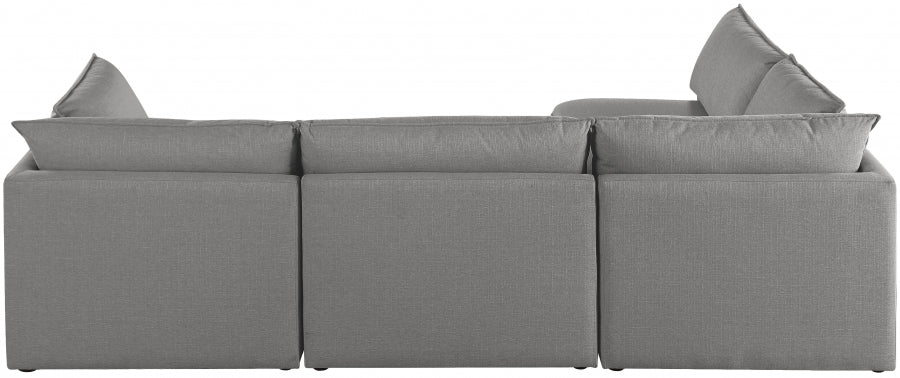 Sectionnel modulaire en lin Mackenzie
