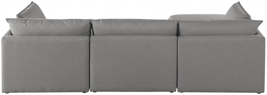 Sectionnel modulaire en lin Mackenzie
