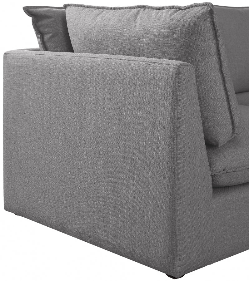 Sectionnel modulaire en lin Mackenzie
