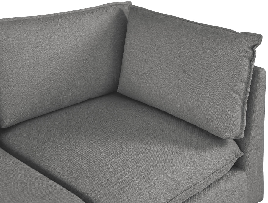 Sectionnel modulaire en lin Mackenzie