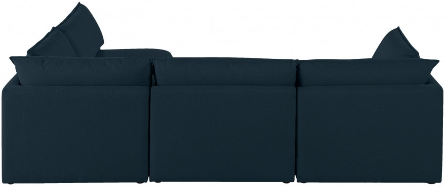 Sectionnel modulaire en lin Mackenzie