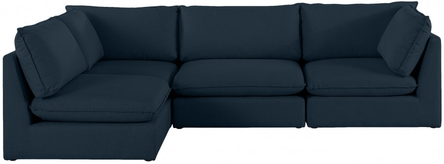 Sectionnel modulaire en lin Mackenzie