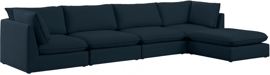 Sectionnel modulaire en lin Mackenzie