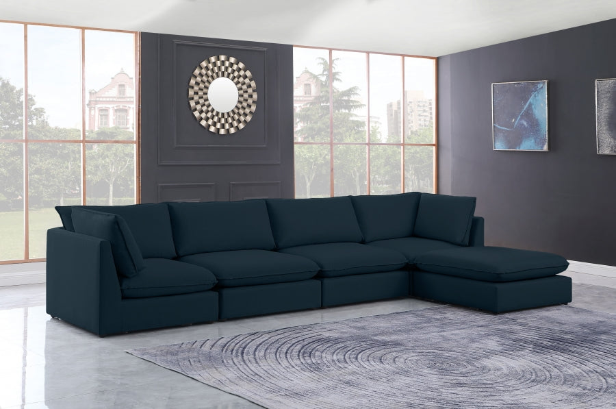 Sectionnel modulaire en lin Mackenzie