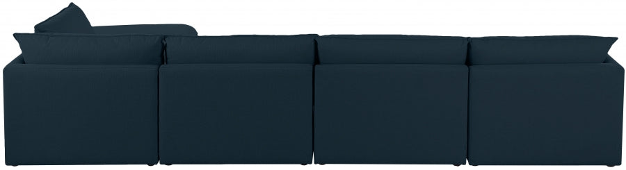 Sectionnel modulaire en lin Mackenzie