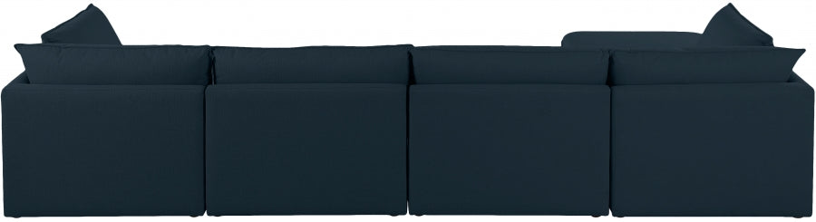 Sectionnel modulaire en lin Mackenzie