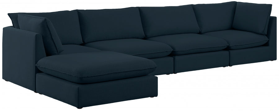 Sectionnel modulaire en lin Mackenzie