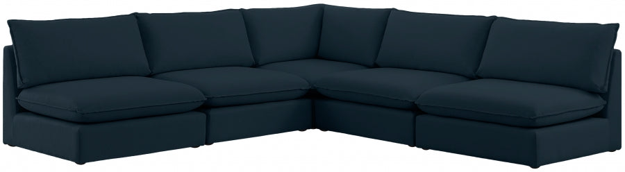 Sectionnel modulaire en lin Mackenzie