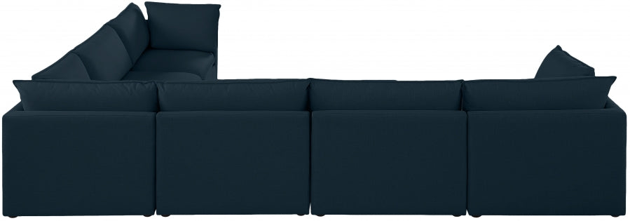 Sectionnel modulaire en lin Mackenzie