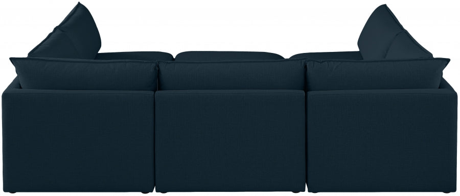 Sectionnel modulaire en lin Mackenzie