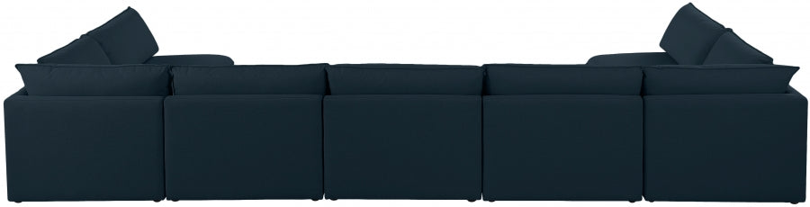 Sectionnel modulaire en lin Mackenzie