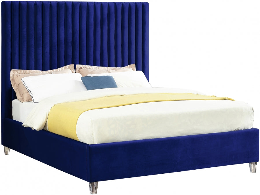 Lit en velours Candace