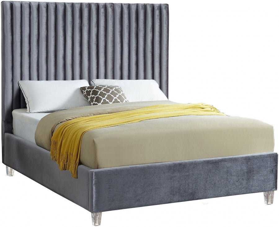 Lit en velours Candace