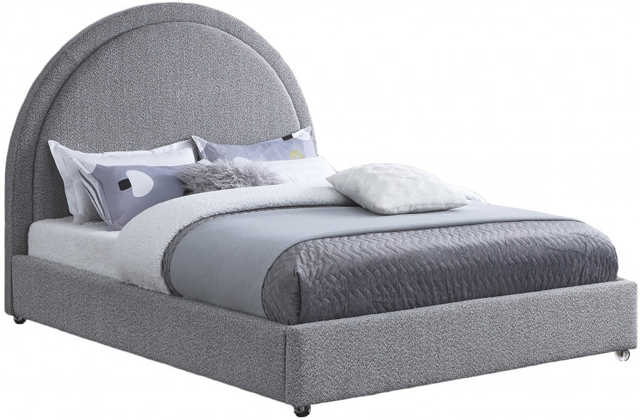 Lit Milo en tissu bouclé