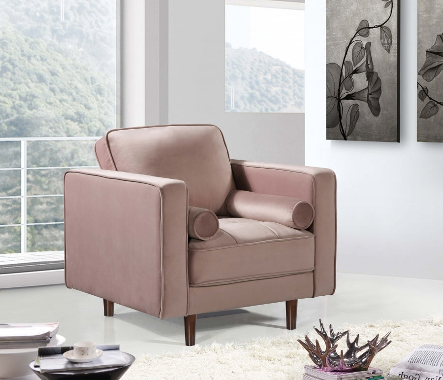 Chaise Emily en velours