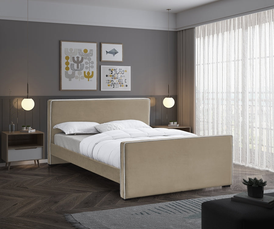 Lit en velours Dillard
