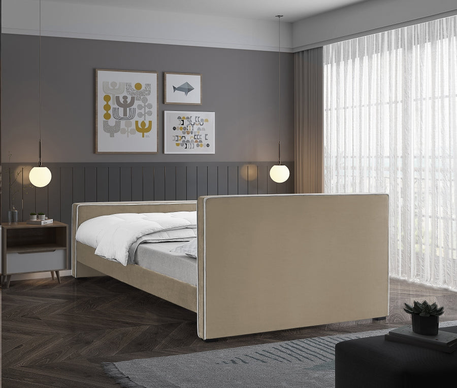 Lit en velours Dillard