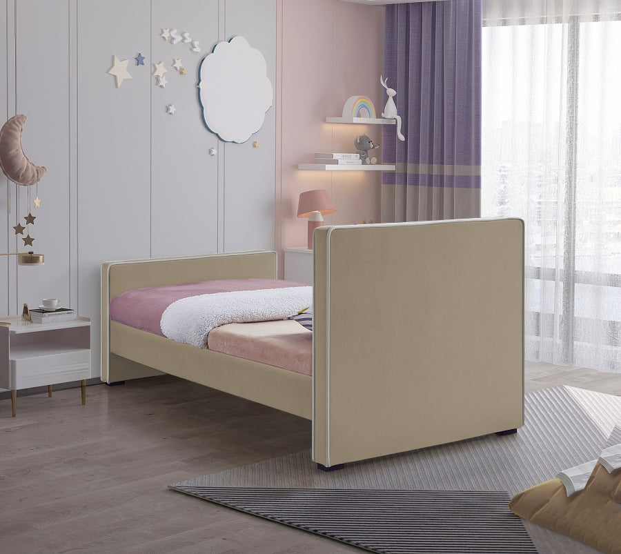 Lit en velours Dillard