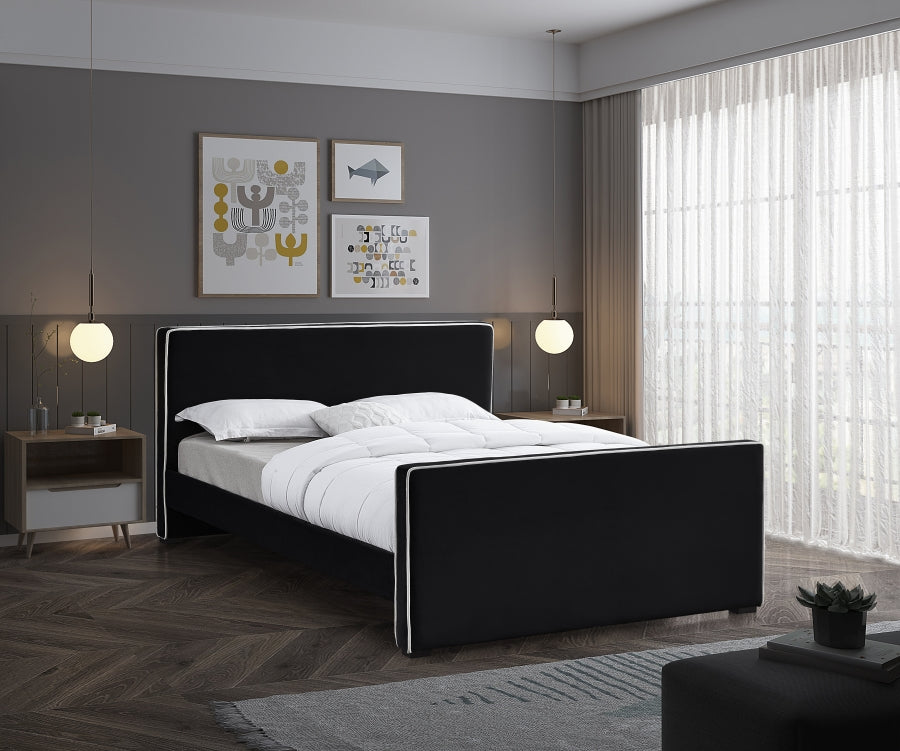 Lit en velours Dillard