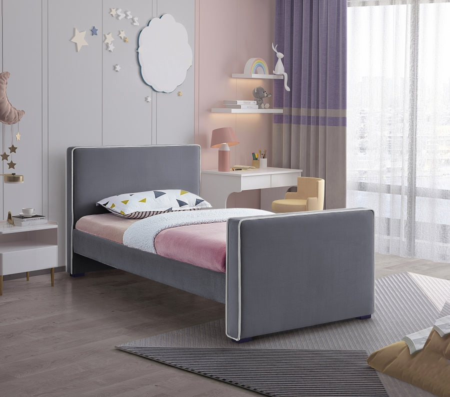 Lit en velours Dillard