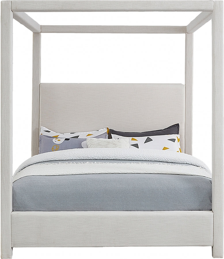 Lit en tissu de lin Emerson