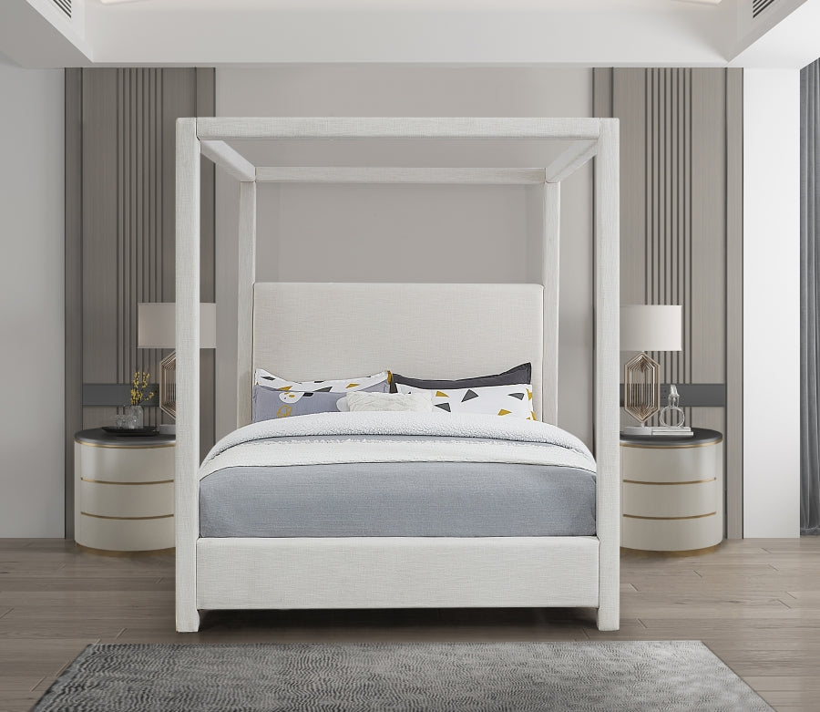 Lit en tissu de lin Emerson