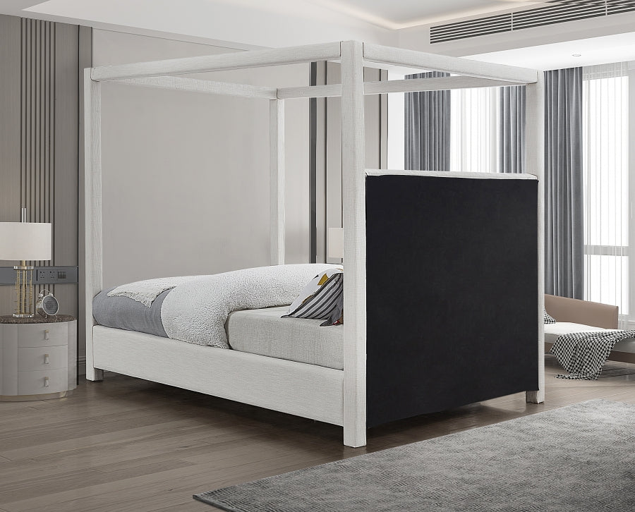 Lit en tissu de lin Emerson