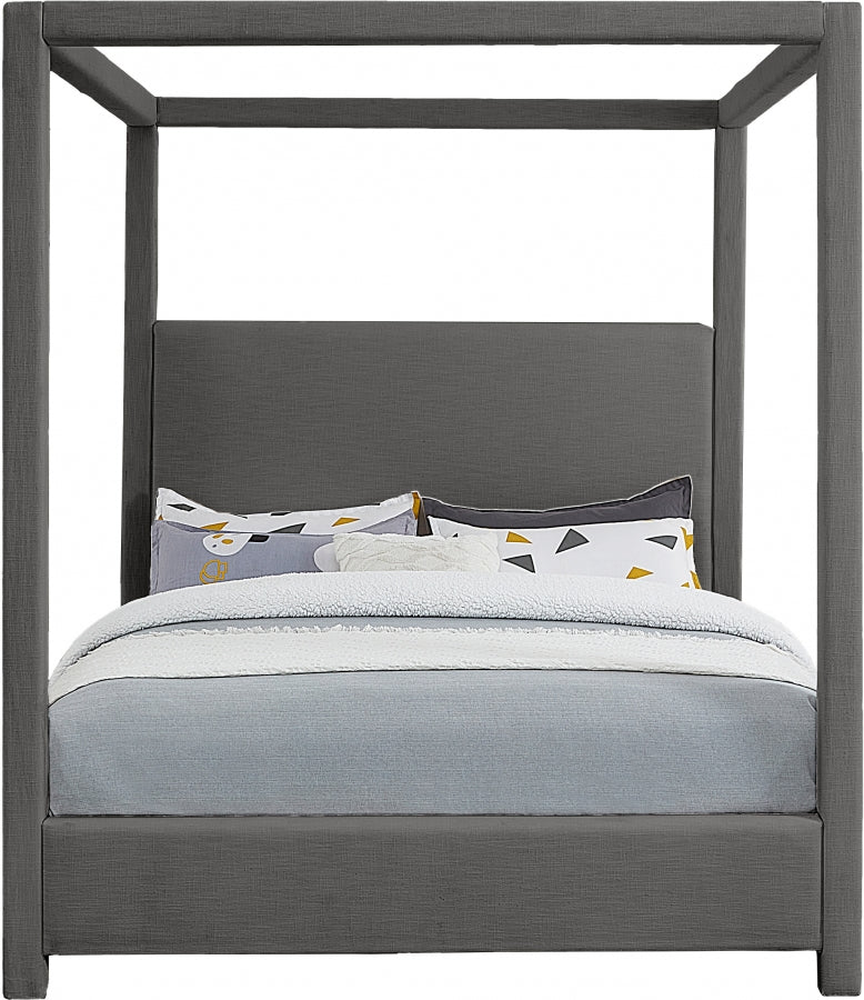 Lit en tissu de lin Emerson