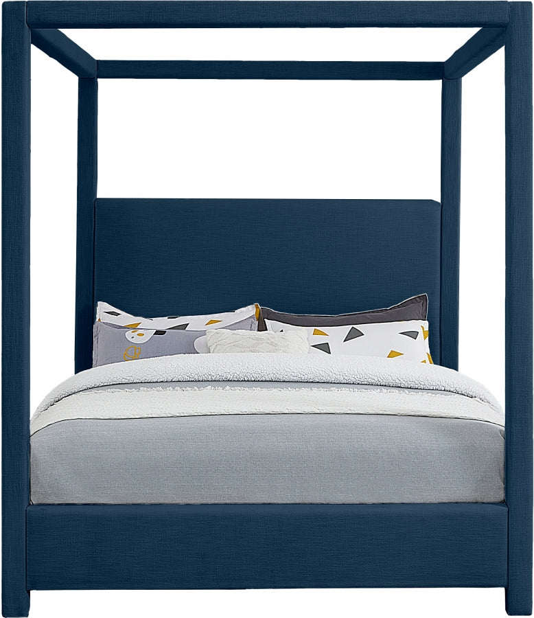 Lit en tissu de lin Emerson