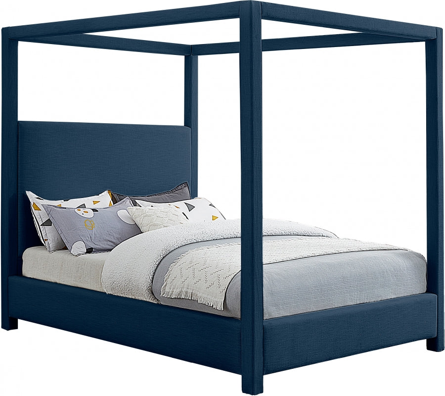 Lit en tissu de lin Emerson
