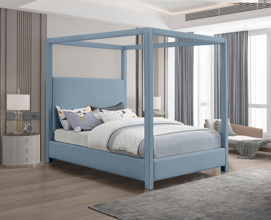 Lit en tissu de lin Emerson