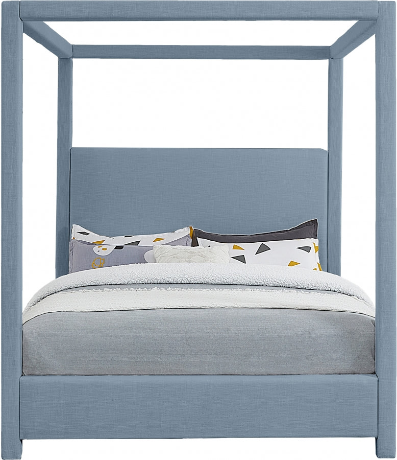 Lit en tissu de lin Emerson