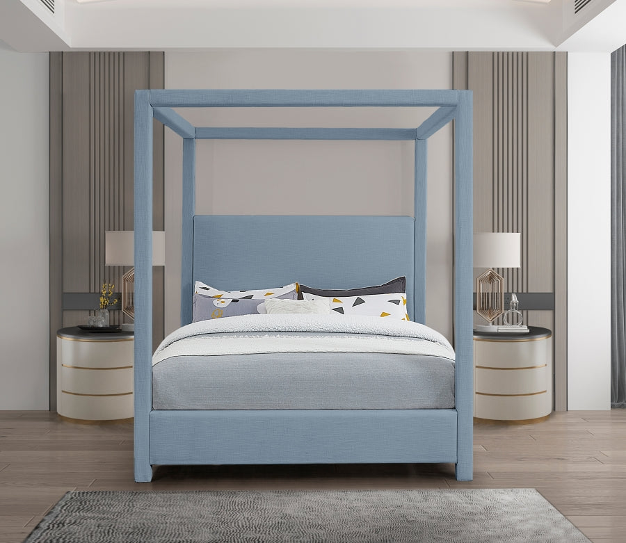 Lit en tissu de lin Emerson