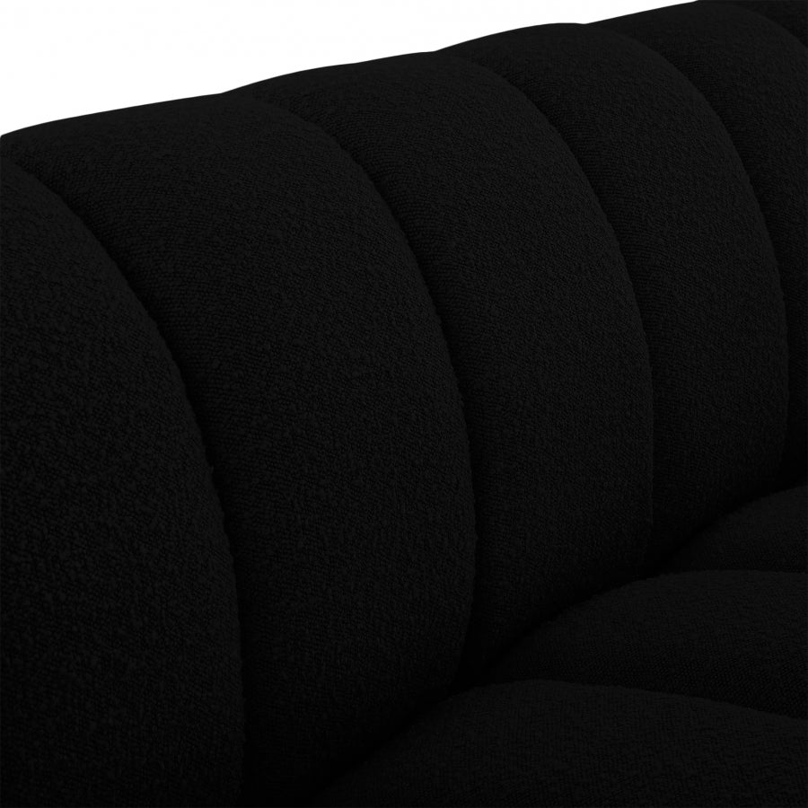 Canapé Elijah en tissu bouclé