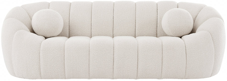 Canapé Elijah en tissu bouclé