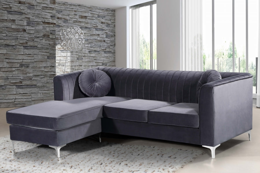 Eliana Velours Réversible 2pc. En coupé