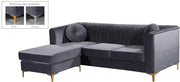 Eliana Velours Réversible 2pc. En coupé