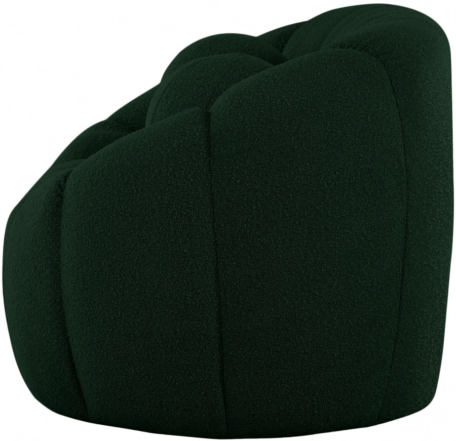 Causeuse Elijah en tissu bouclé