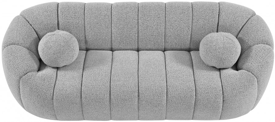Canapé Elijah en tissu bouclé