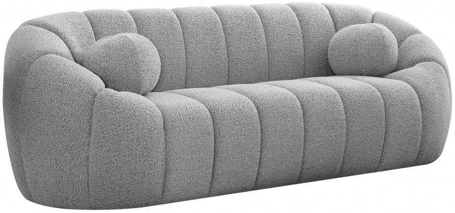 Canapé Elijah en tissu bouclé