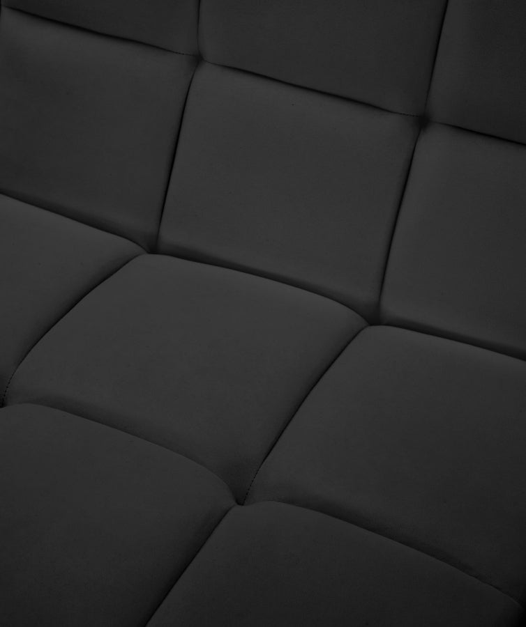Fauteuil d'angle modulable en velours Relax