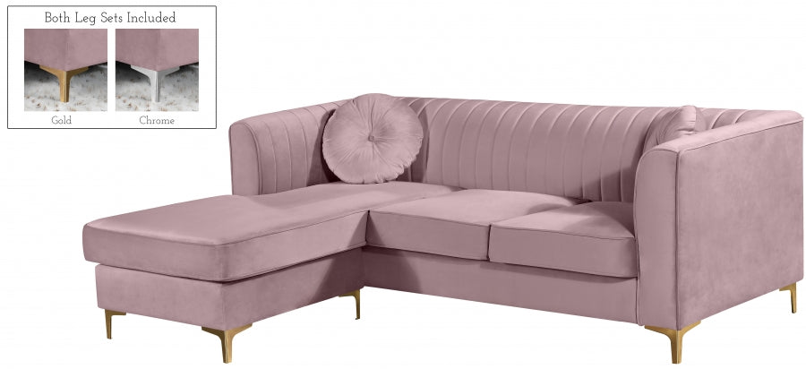 Eliana Velours Réversible 2pc. En coupé