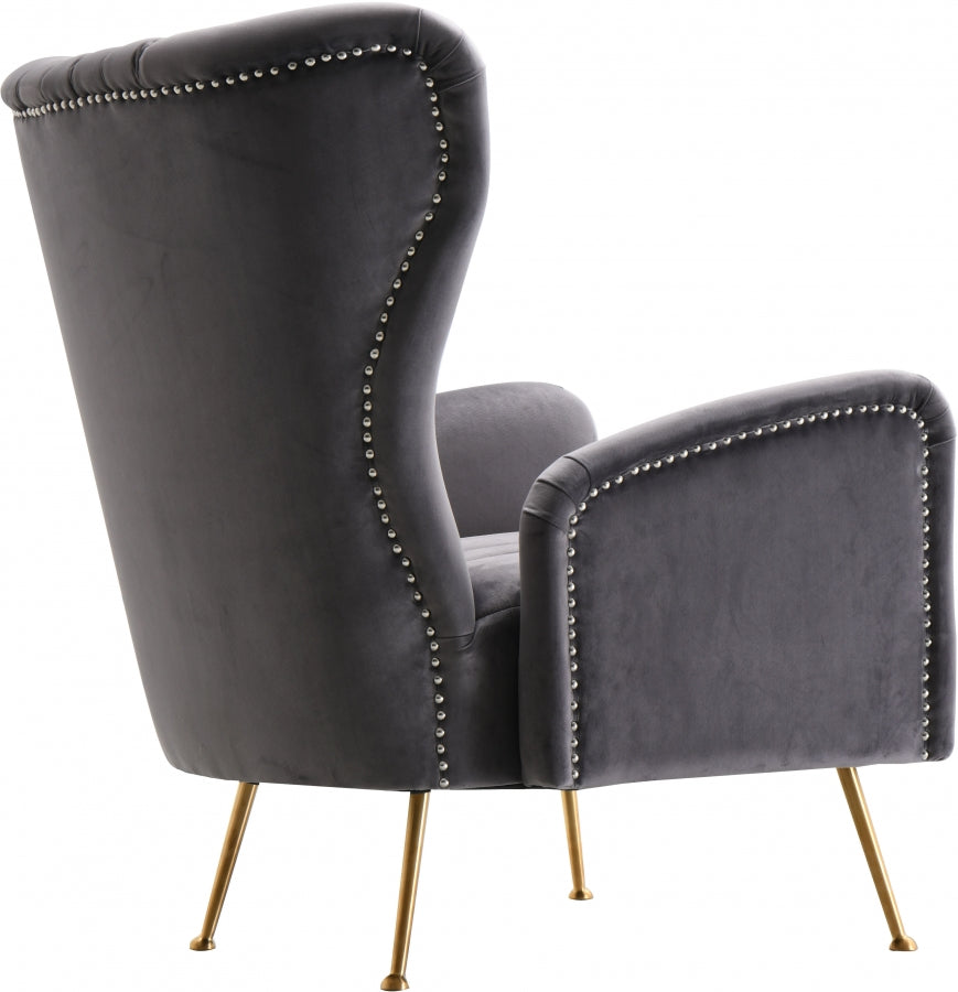 Chaise d'appoint Opera en velours